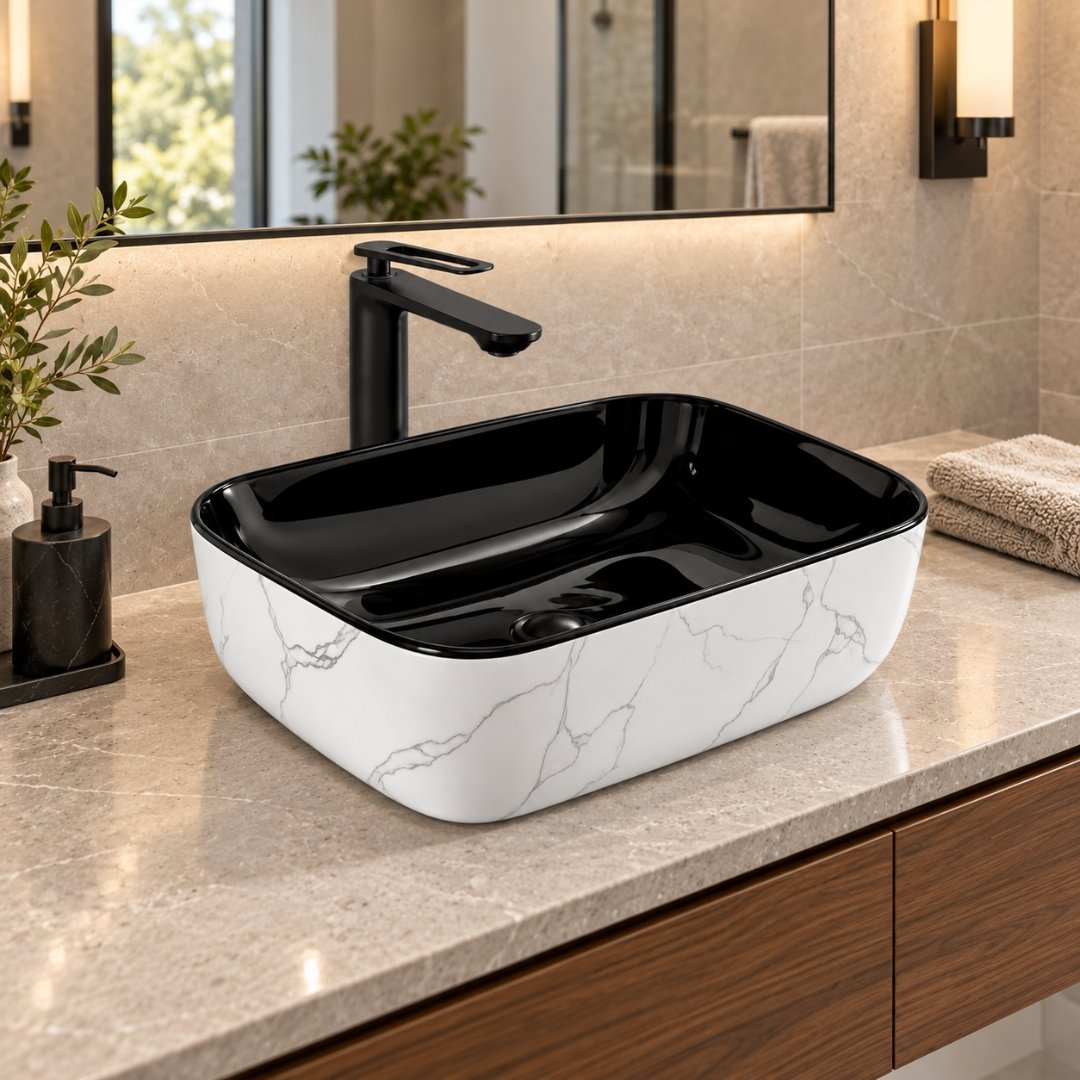 Aura (45) 002 Table Top Basin Sanitary Ware | My Home Studio