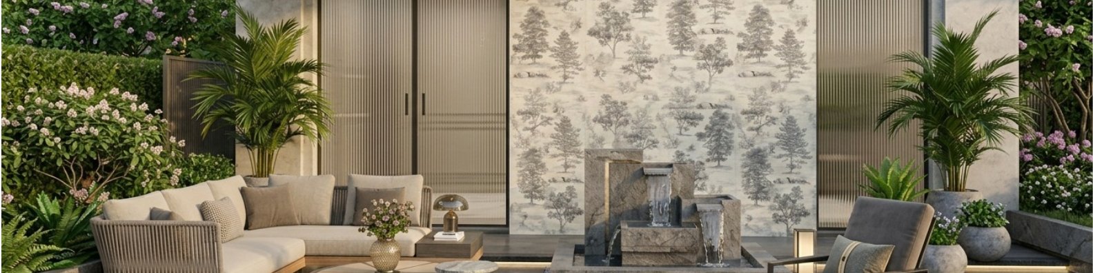 Balcony and Terrace Wall Tiles Design
