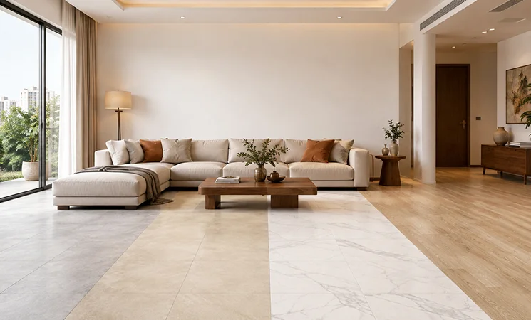 Best Tiles Colour for Living Room: Vastu & Design Guide 2026