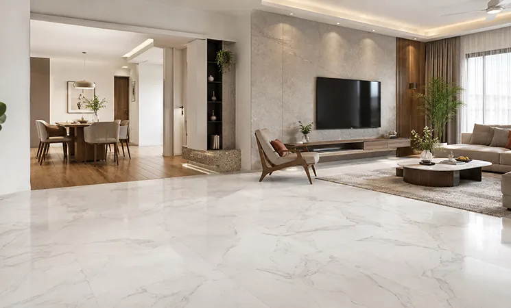Hall Floor Tile Designs: 20 Looks for Indian Living Rooms