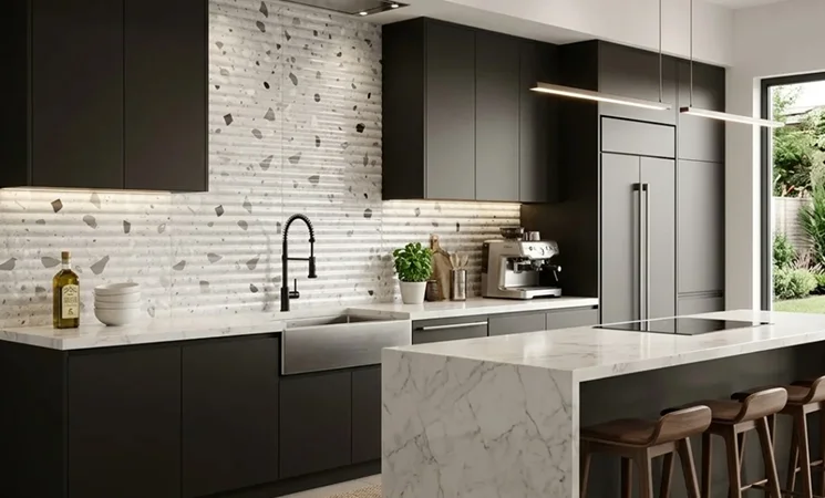 Modern Kitchen Tiles Design: Wall & Backsplash Ideas 2026